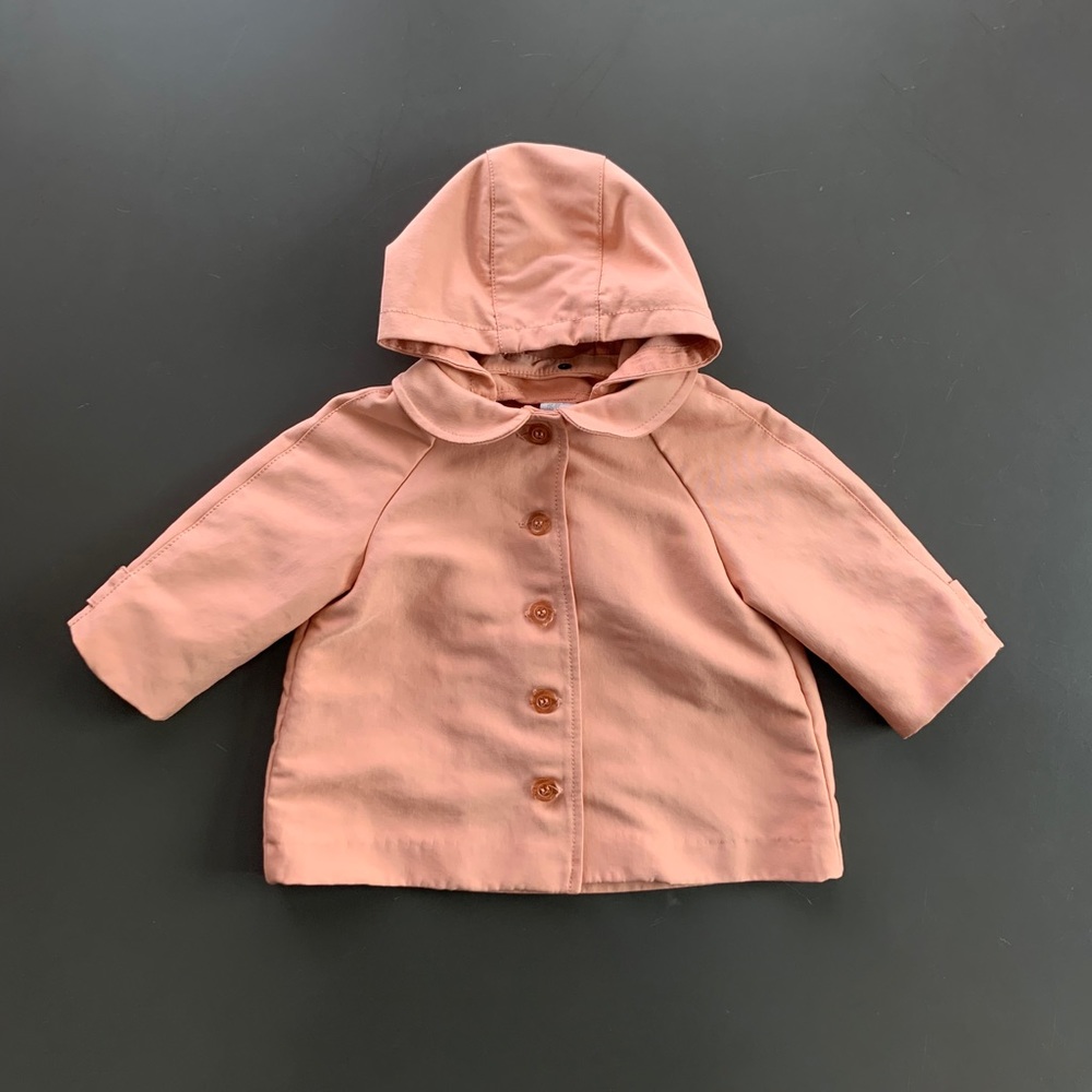 H&M Rare Coral Coat Size 6-9 mo